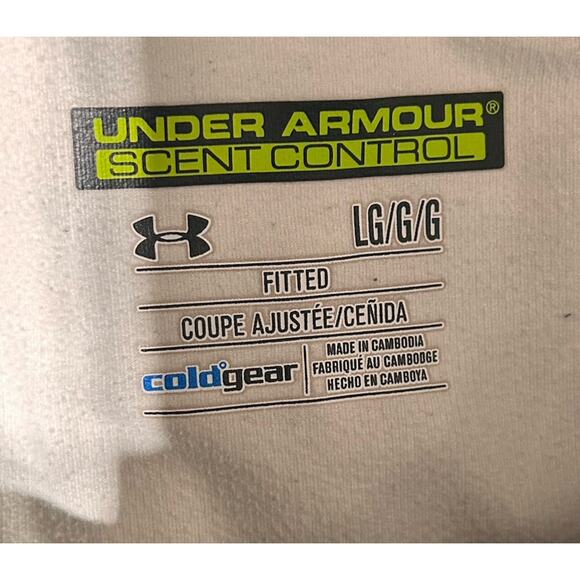 Under Armour Women's Hoodie L Camo Pullover Coldgear Scent Control RealTree Hunt - Picture 3 of 7